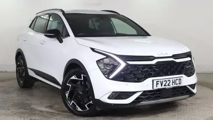 Used Kia Sportage GT-Line 150 HP (110 kW) 2022 White SUV