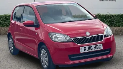 Used Skoda Citigo SE 60 HP (44 kW) 2016 Red Hatchback