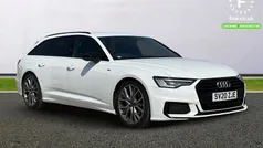 White Used 2020 Audi A6 Black Edition Estate | £25,399 (Good price)