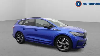 Used Skoda Enyaq iV SportlinePlus 210 kW (286 HP) 2024 Blue SUV