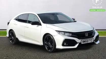 Używany Honda Civic Sport 126 KM (92 kW) 2019 Biały Hatchback