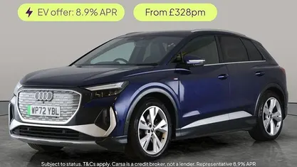 Blue Used 2022 Audi Q4 e-tron S-Line SUV | £22,082 (Good price)