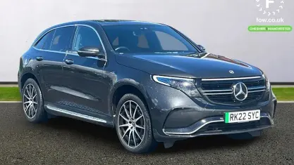 Usado Mercedes EQC400 AMG line 300 kW (408 HP) 2022 Cinzento SUV