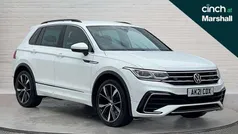 White Used 2021 VW Tiguan R-line SUV | £23,039 (Fair price)