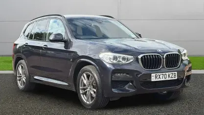 Used BMW X3 M Sport 190 HP (139 kW) 2020 Black SUV