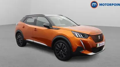Used Peugeot e-2008 Premium 100 kW (136 HP) 2023 Orange SUV