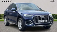 Blue Used 2022 Audi Q5 Sportback S-Line SUV | £33,700 (Fair price)