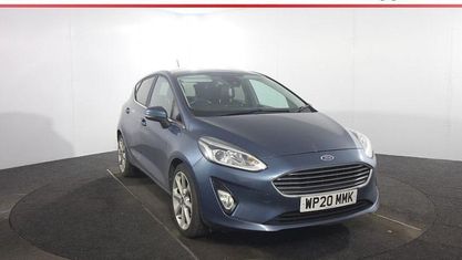 Używany Ford Fiesta Titanium X 125 KM (91 kW) 2020 Niebieski Hatchback