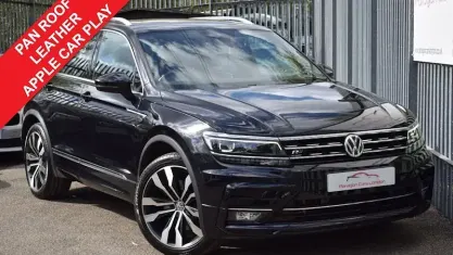 Used VW Tiguan R-line 190 HP (139 kW) 2018 Black SUV