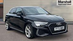 Black Used 2022 Audi A3 S-Line Hatchback | £19,544 (Fair price)