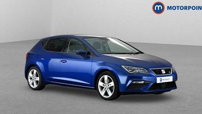 Używany Seat Leon FR 131 KM (96 kW) 2020 Niebieski Hatchback