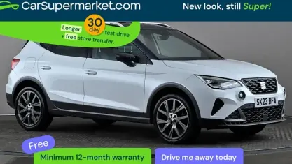 Usado Seat Arona FR 110 CV (80 kW) 2022 Blanco SUV