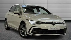 White Used 2021 VW Golf VIII R-line Hatchback | £16,991 (Fair price)