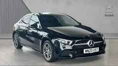 Cosmos black metallic Used 2020 Mercedes A250 AMG Line Premium Sedan | £18,893 (Fair price)