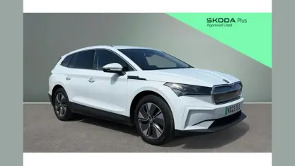 Used Skoda Enyaq iV ecoSuite 150 kW (204 HP) 2023 White SUV