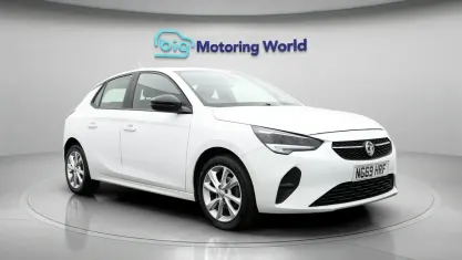 Used Vauxhall Corsa 75 HP (55 kW) 2020 White Hatchback