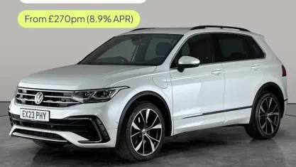 Used VW Tiguan R-line 245 HP (180 kW) 2023 White SUV