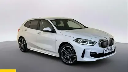Used BMW 118 M Sport 140 HP (102 kW) 2020 White Hatchback