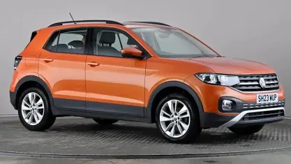 Used VW T-Cross SE 95 HP (69 kW) 2023 Orange SUV