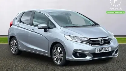 Begagnad Honda Jazz EX 102 HK (75 kW) 2019 Silver Halvkombi