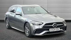 Grey Used 2024 Mercedes C200 AMG line Estate | £33,950 (Fair price)