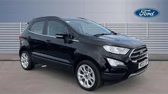 Black Used 2022 Ford Ecosport Titanium SUV | £12,583 (Fair price)