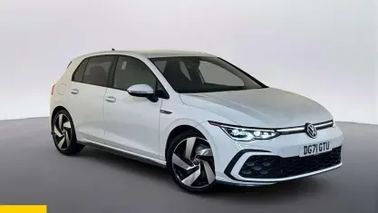 Used VW Golf VIII GTI 245 HP (180 kW) 2021 White Hatchback