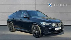 Black Used 2021 BMW X6 M Sport SUV | £44,280 (Fair price)