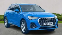 Blue Used 2021 Audi Q3 S-Line SUV | £23,457 (Fair price)