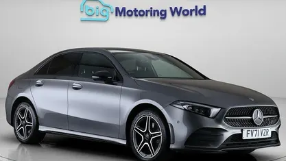 Used Mercedes A250 AMG line 259 HP (190 kW) 2022 Grey Sedan