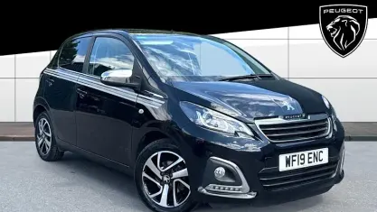 Used Peugeot 108 Collection 72 HP (52 kW) 2019 Black Hatchback
