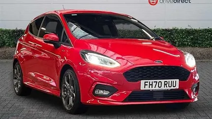 Red Used 2021 Ford Fiesta ST-Line Hatchback | £9,150 (Fair price)