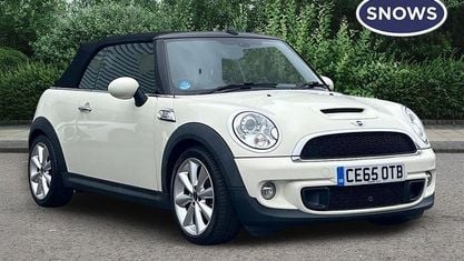 Second-hand Mini Cooper S Cabriolet 184 CP (135 kW) 2014 Alb Cabrio