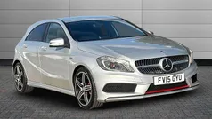 Silver Used 2015 Mercedes A250 AMG Hatchback | £11,495 (Good price)