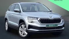 Brilliant silver metallic Used 2024 Skoda Karoq SE Drive SUV | £22,400 (Fair price)