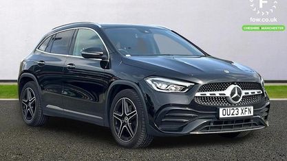 Usado Mercedes GLA200 AMG Line Premium 163 HP (119 kW) 2022 Preto SUV