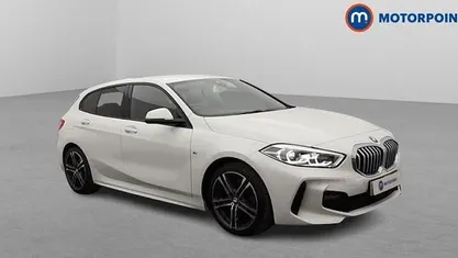 Used BMW 118 M Sport 136 HP (100 kW) 2021 White Hatchback