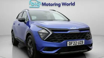 Used Kia Sportage GT-Line 230 HP (169 kW) 2022 Blue SUV