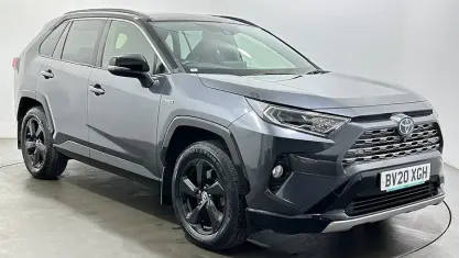 Used Toyota RAV4 Hybrid 218 HP (160 kW) 2020 Grey and black SUV