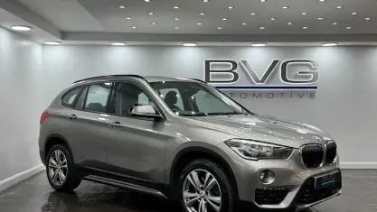 Used BMW X1 Sport Line 192 HP (141 kW) 2016 Silver SUV