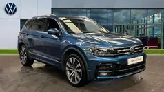 Blue Used 2021 VW Tiguan Allspace R-line SUV | £27,870 (Fair price)