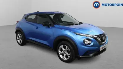 Second-hand Nissan Juke N-Connecta 117 CP (86 kW) 2020 Albastru SUV
