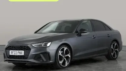 Used Audi A4 Black Edition 150 HP (110 kW) 2022 Grey Sedan