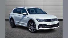 White Used 2021 VW Tiguan Allspace R-line SUV | £27,995 (Fair price)
