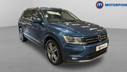 Used VW Tiguan Allspace Match 150 HP (110 kW) 2021 Blue SUV