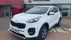 White Used 2016 Kia Sportage GT-Line SUV | £11,555 (Fair price)