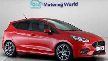 Used Ford Fiesta ST-Line 125 HP (91 kW) 2021 Red Hatchback