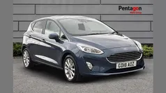 Blue Used 2018 Ford Fiesta Titanium Hatchback | £8,450 (Fair price)