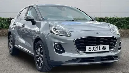 Used Ford Puma Titanium 125 HP (91 kW) 2021 Silver SUV