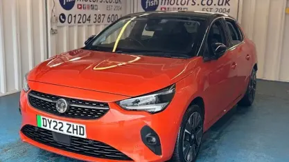 Usado Vauxhall Corsa-e Elite 100 kW (136 HP) 2022 Laranja Citadino